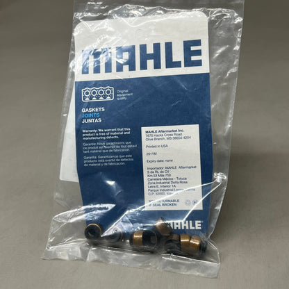 MAHLE (8 Pieces) Engine Valve Stem Oil Seal Set for Honda Black/Brown SS45678