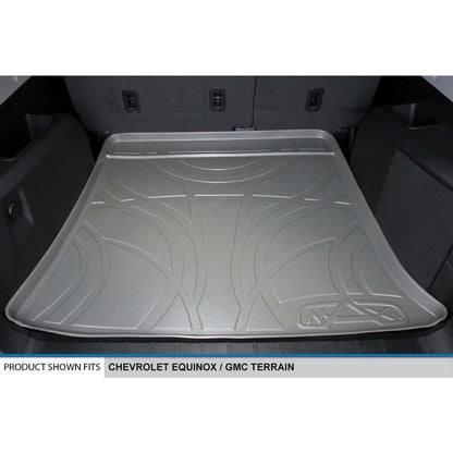 2010-2011 Chevrolet Equinox Cargo Liner|Optional trim line for vehicles w/ a sliding 2nd Row|SMARTLINER