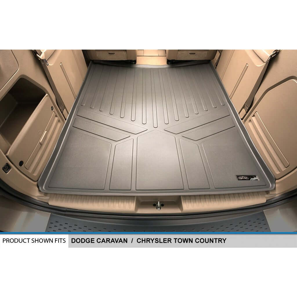 2013-2020 Dodge Grand Caravan Floor Liners | 2nd Row Bucket Seats, With Super Console | SMARTLINER