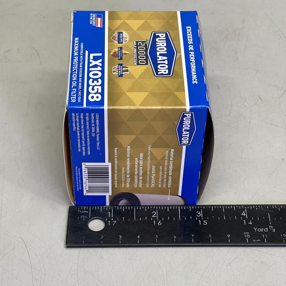 PUROLATOR (6 PACK) Maximum Protection Oil Filter 20000 Miles LX10358