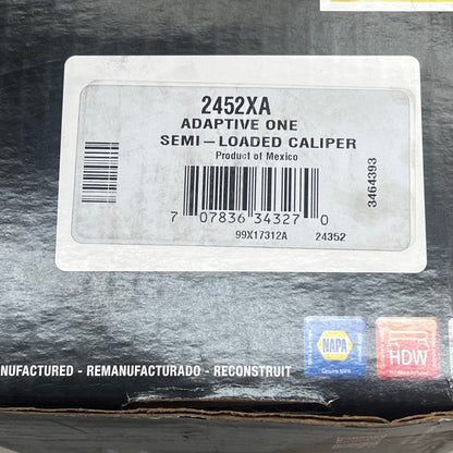 NAPA Adaptive One Semi-Loaded Brake Caliper For Chevrolet, Cadillac & GMC 2452XA