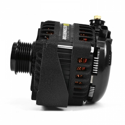 XDP Wrinkle Black HD High Output Alternator XD350