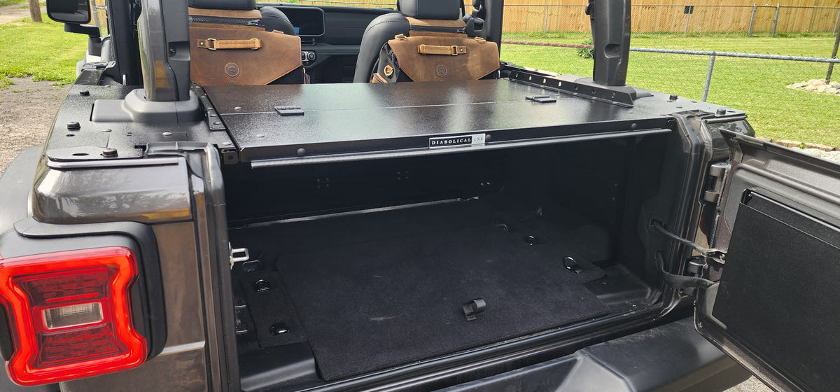 Slipstream Jeep Security Enclosure - JL (2 Door) 2024- After