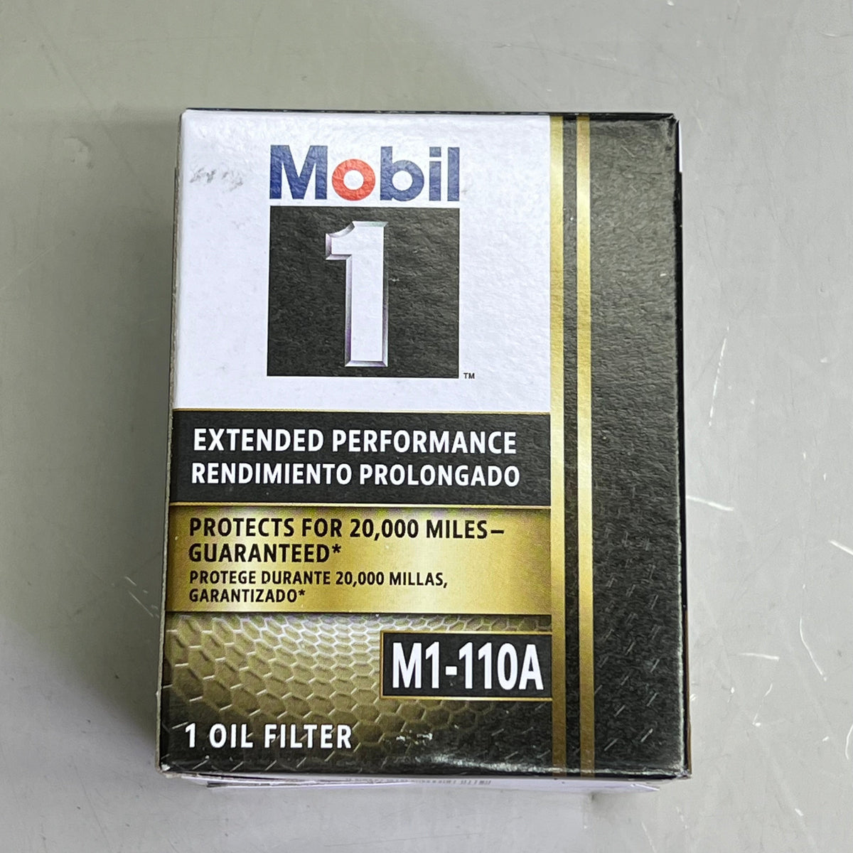 MOBIL 1 (2 PACK) Engine Oil Filter Extended Performance Black M1-110A