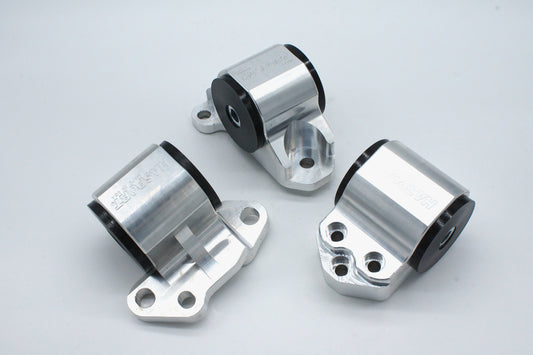 Hasport Billet Engine Mount Kit – 94-01 Integra / EG Civic / EG2 Del Sol (B-Series, 3-Bolt LH Mount)