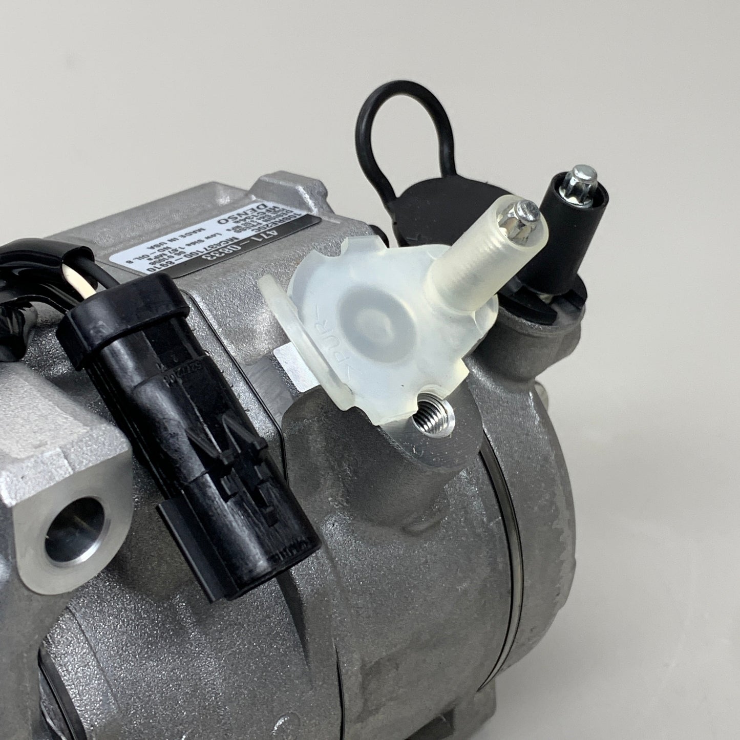 DENSO A/C Compressor with Clutch 125.0 Maximum Clutch Diameter 471-0833