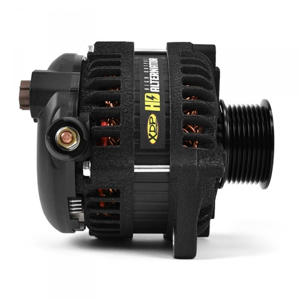 XDP Wrinkle Black HD High Output Alternator XD352