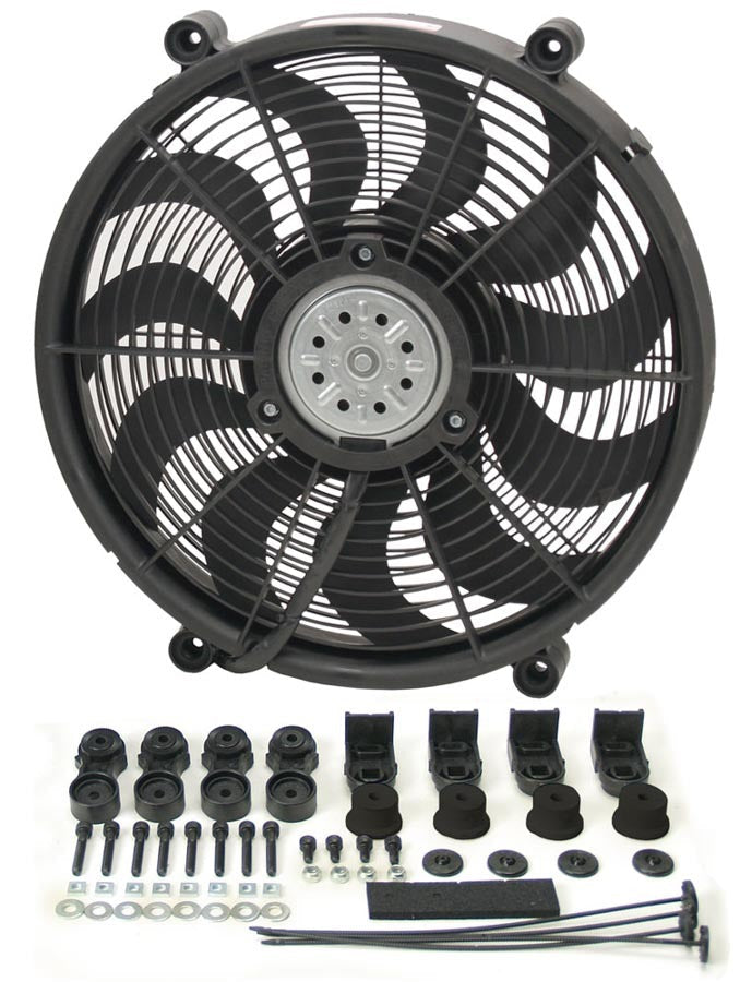 FAN ELECTRIC 17IN 2400CFM PUSH