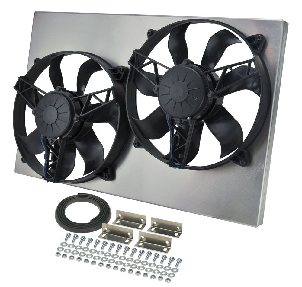 DUAL RADIATOR FAN SHROUD ASSEM