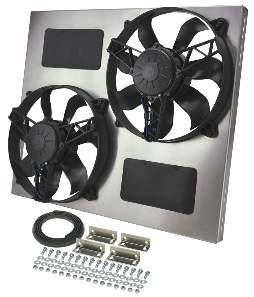 DUAL RADIATOR FAN SHROUD ASSEM