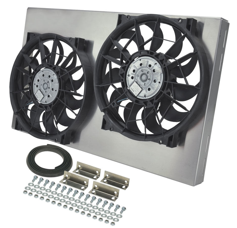 DUAL RADIATOR FAN SHROUD ASSEM