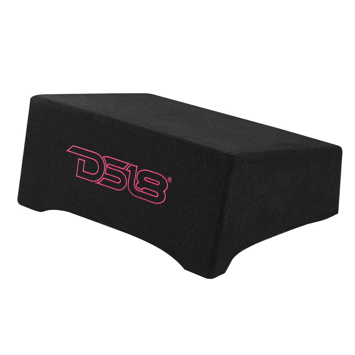 DFPU Under Seat 10” Shallow Subwoofer Enclosure | Sealed, Loaded, 600W RMS @ 2 Ohm