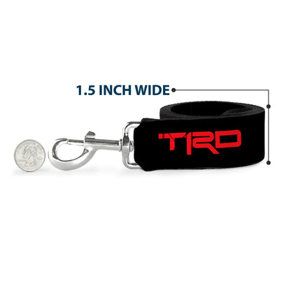 Dog Leash - Toyota Racing Development TRD Logo Black/Red