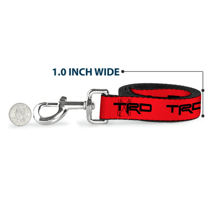 Dog Leash - Toyota Racing Development TRD Logo Red/Black