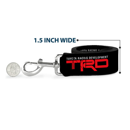Dog Leash - TOYOTA RACING DEVELOPMENT TRD Logo Black/White/Red
