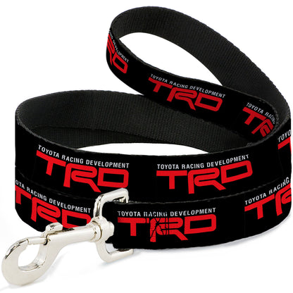 Dog Leash - TOYOTA RACING DEVELOPMENT TRD Logo Black/White/Red