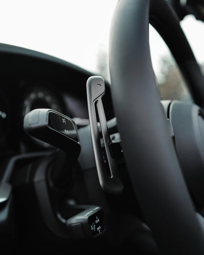 Porsche - GT3 RS Weissach Package Style Aluminum Paddles For JQ Werks Madtrace® Clubsport Magnetic Paddle Shifters