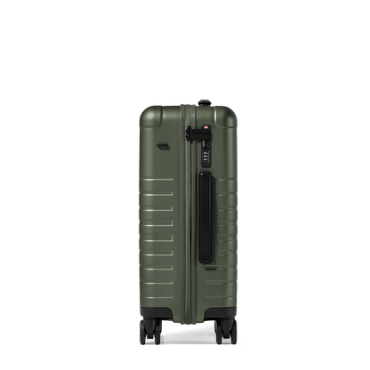Essential Collection Suitcase Dark Olive Metallic