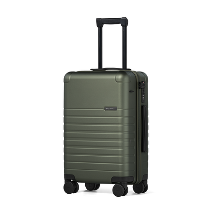 Essential Collection Suitcase Dark Olive Metallic