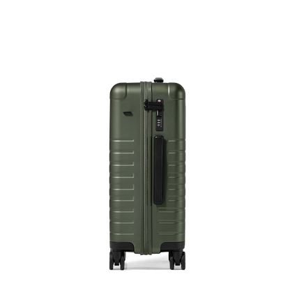 Essential Collection Suitcase Dark Olive Metallic