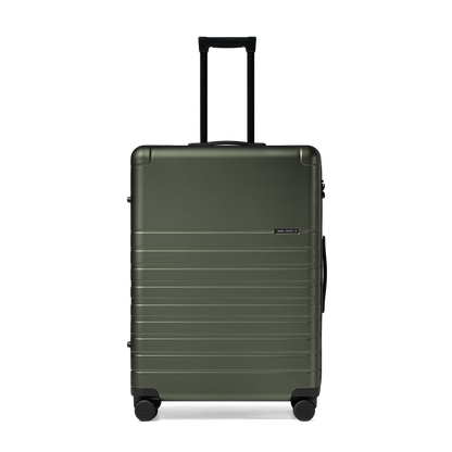 Essential Collection Suitcase Dark Olive Metallic