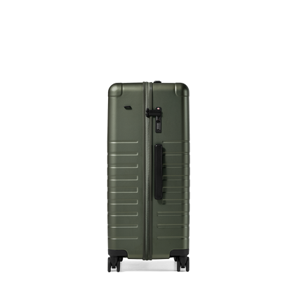 Essential Collection Suitcase Dark Olive Metallic