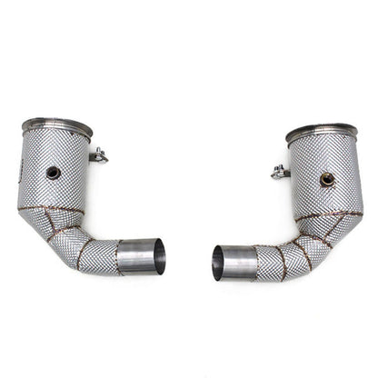 304 Catted Downpipe for Porsche Carrera Turbo S 992 992.1 992.2 GT3 RS GT3RS