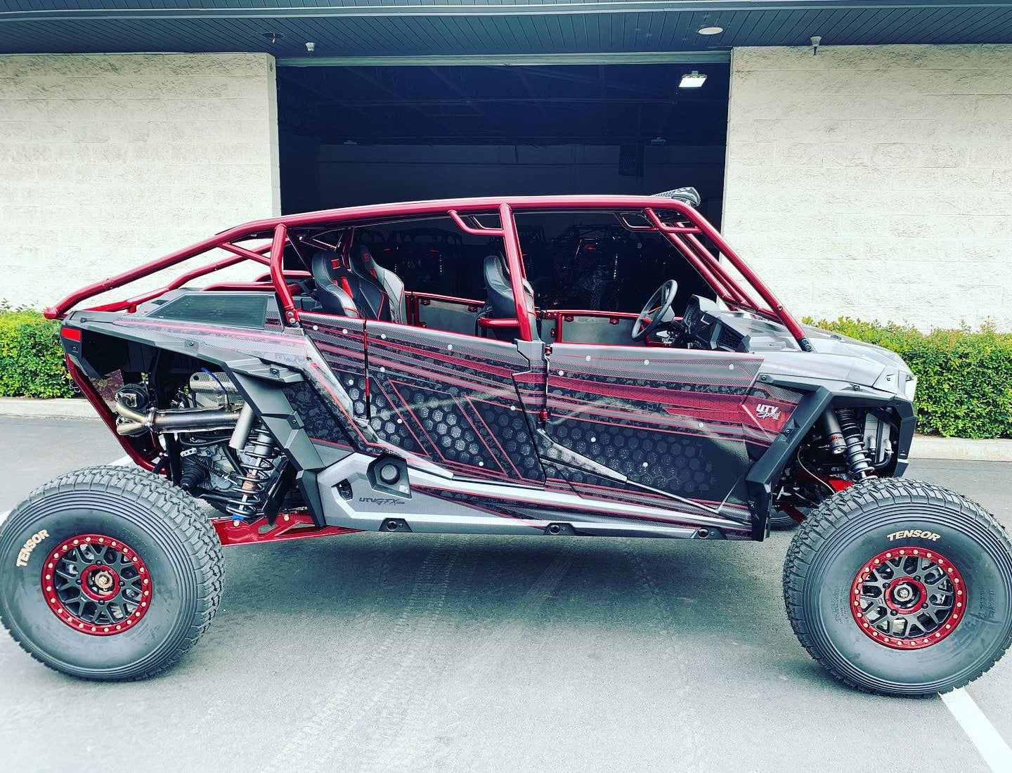 2014-2023 Polaris RZR 4DR Rear Bumper Cage