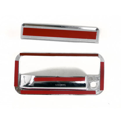 1992-1999 Chevrolet Tahoe/Suburban GMC Yukon ABS Tailgate Door Handle Covers (Chrome)