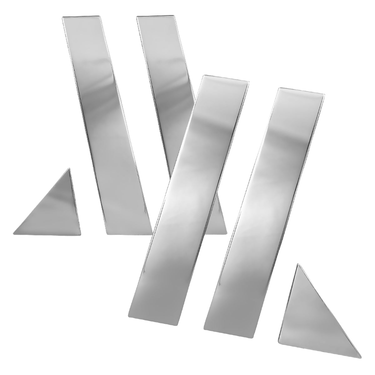 2005-2010 Chrysler 300 Dodge Magnum Door Pillar Trim (Chrome)