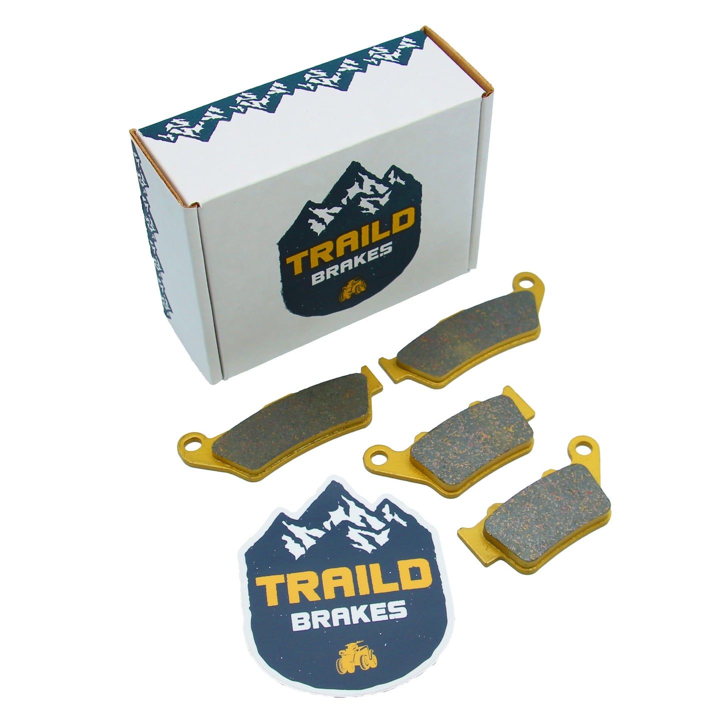 Husqvarna CR/SM/WR/TC/TE 125/250/300/350/360/400/410/450/570/610/630 1995-2013 Ceramic Brake Pad Set