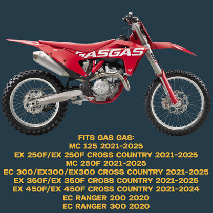 Gas Gas MC125/EX250F/MC250F/EC300/EX350F/EX450F 2021-2026 Ceramic Brake Pad Set