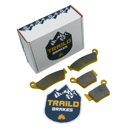 Gas Gas MC125/EX250F/MC250F/EC300/EX350F/EX450F 2021-2026 Ceramic Brake Pad Set