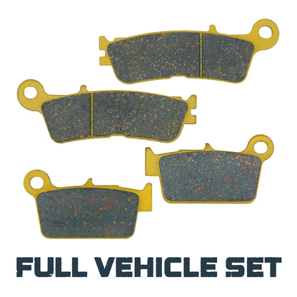 Yamaha WR250F/WR450F 2021-2026 Ceramic Brake Pad Set