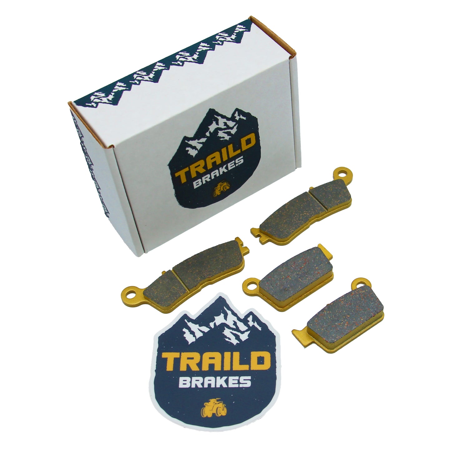 Yamaha YZ125/YZ250/YZ250F/YZ450F 2020-2026 Ceramic Brake Pad Set