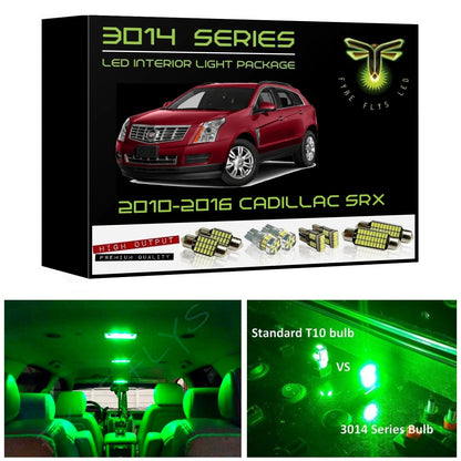 2010-2016 Cadillac SRX Super Bright 3014 Series LED interior light kit