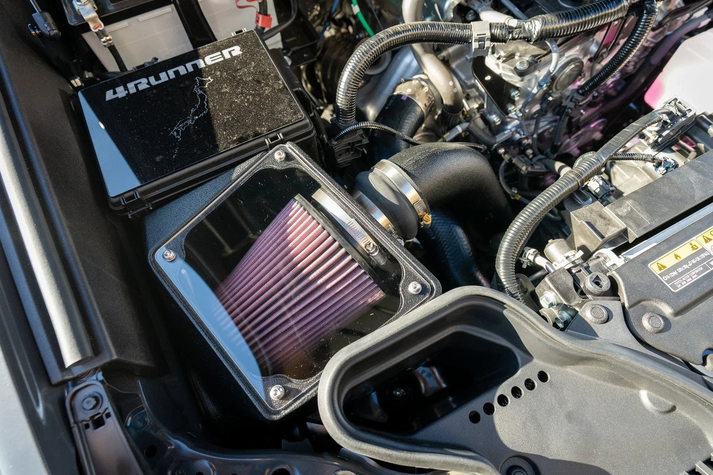 Acrylic Window for K&N 63 Series Air Intake - 2024+ Land Cruiser / Tacoma / 2025+ 4Runner