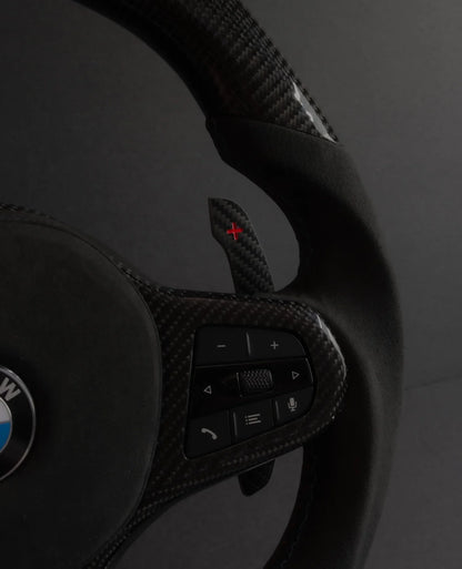 CARBONE's BMW Magnetic Carbon Fiber Paddle Shifters G/F Series V1 for M3 M4 M5 F30 F80 F82 G20 G30 G80 G82 F90