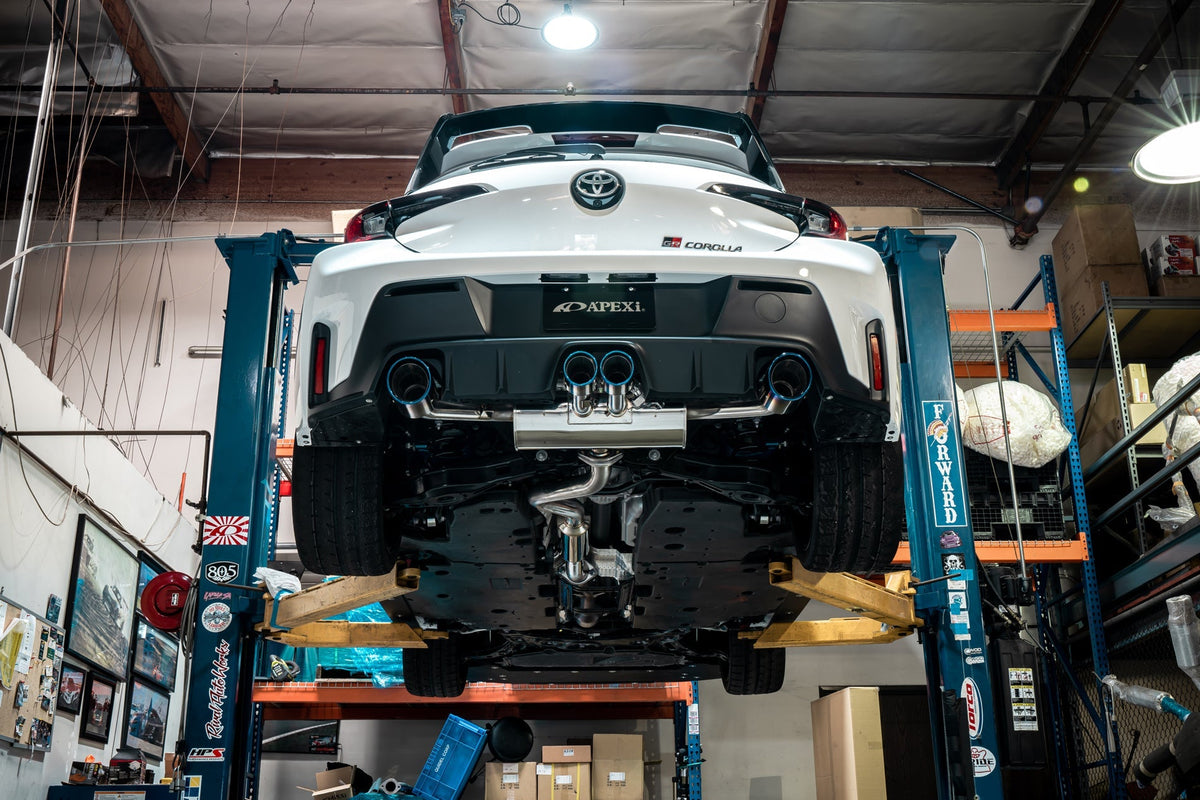 GR Corolla N1 Evo Extreme Quad Catback, APEXi 164-KT23 Series