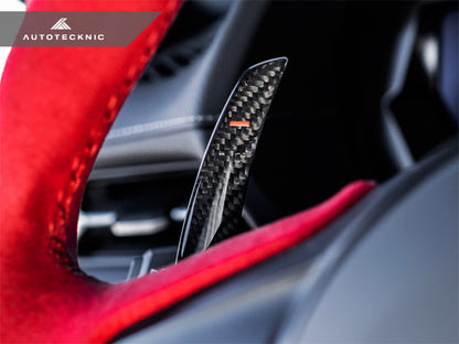 AutoTecknic Dry Carbon Battle Version Shift Paddles - A90 Supra 2020-Up