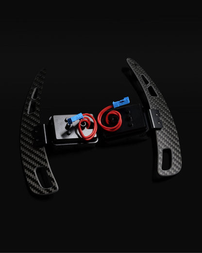 CARBONE's BMW Magnetic Carbon Fiber Paddle Shifters G/F Series V4 for M3 M4 M5 F30 F80 F82 G20 G30 G80 G82 F90