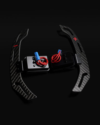 CARBONE's BMW Magnetic Carbon Fiber Paddle Shifters G/F Series V2 for M3 M4 M5 F30 F80 F82 G20 G30 G80 G82 F90