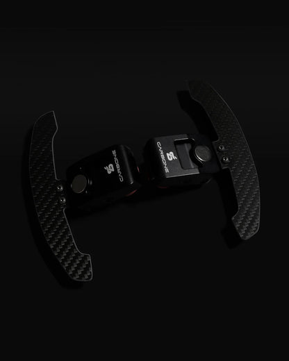 CARBONE's BMW Magnetic Carbon Fiber Paddle Shifters E Series V1 for E90 E92 E93 E81 E82 M3 335i 135i 3 series