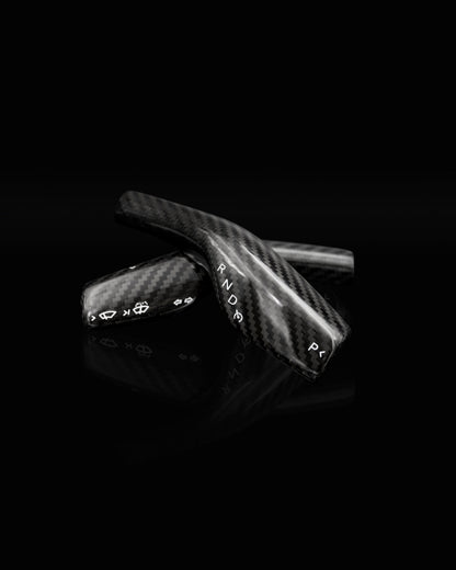 TESLA MODEL 3 & Y REAL CARBON FIBER MATTE OR GLOSS STALK COVERS