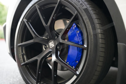 Tesla Model Y Brake Caliper Covers Aluminum Front & Rear Blue 19-24 (4PCS)