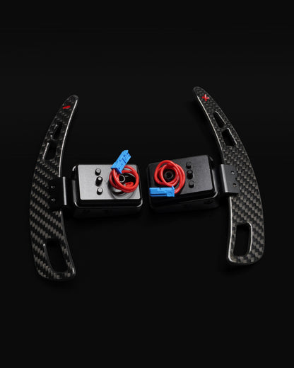 CARBONE's BMW Magnetic Carbon Fiber Paddle Shifters G/F Series V4 for M3 M4 M5 F30 F80 F82 G20 G30 G80 G82 F90