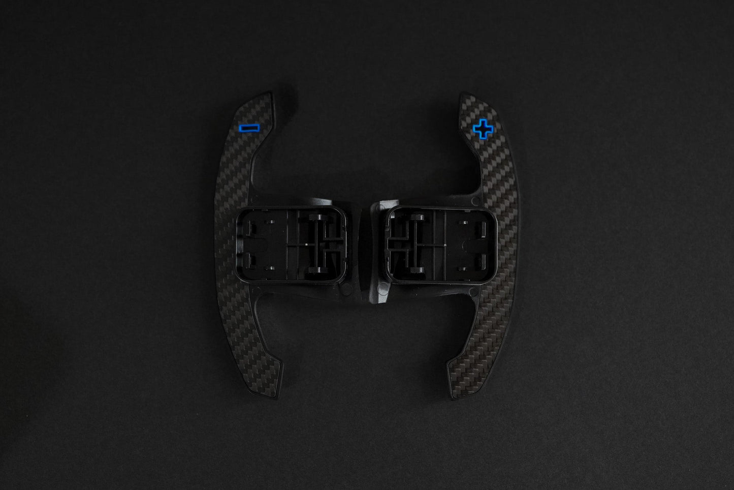 BMW G/F Series G80 Style Carbon Fiber Paddle Shifters Blue