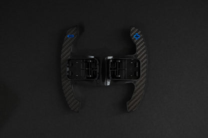 BMW G/F Series G80 Style Carbon Fiber Paddle Shifters Blue