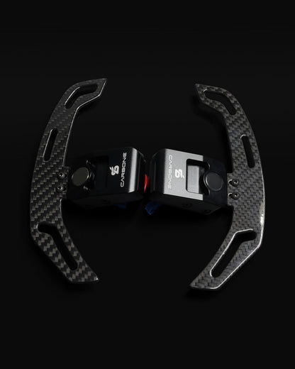 CARBONE's BMW Magnetic Carbon Fiber Paddle Shifters G/F Series V2 for M3 M4 M5 F30 F80 F82 G20 G30 G80 G82 F90