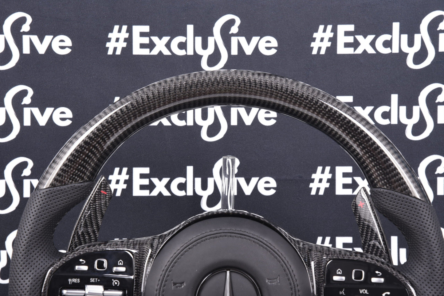AMG Steering Wheel for Mercedes-Benz 2018+ AMG Models | Custom by Exclusive Steering